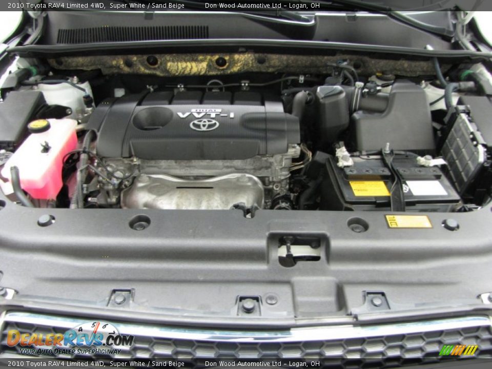 2010 Toyota RAV4 Limited 4WD Super White / Sand Beige Photo #4