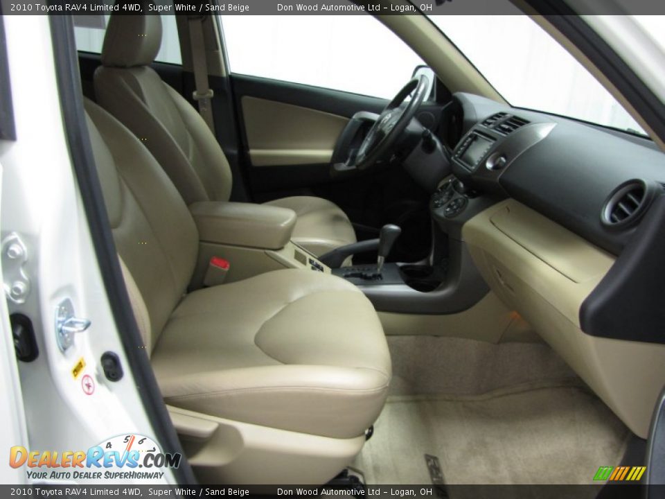 2010 Toyota RAV4 Limited 4WD Super White / Sand Beige Photo #6