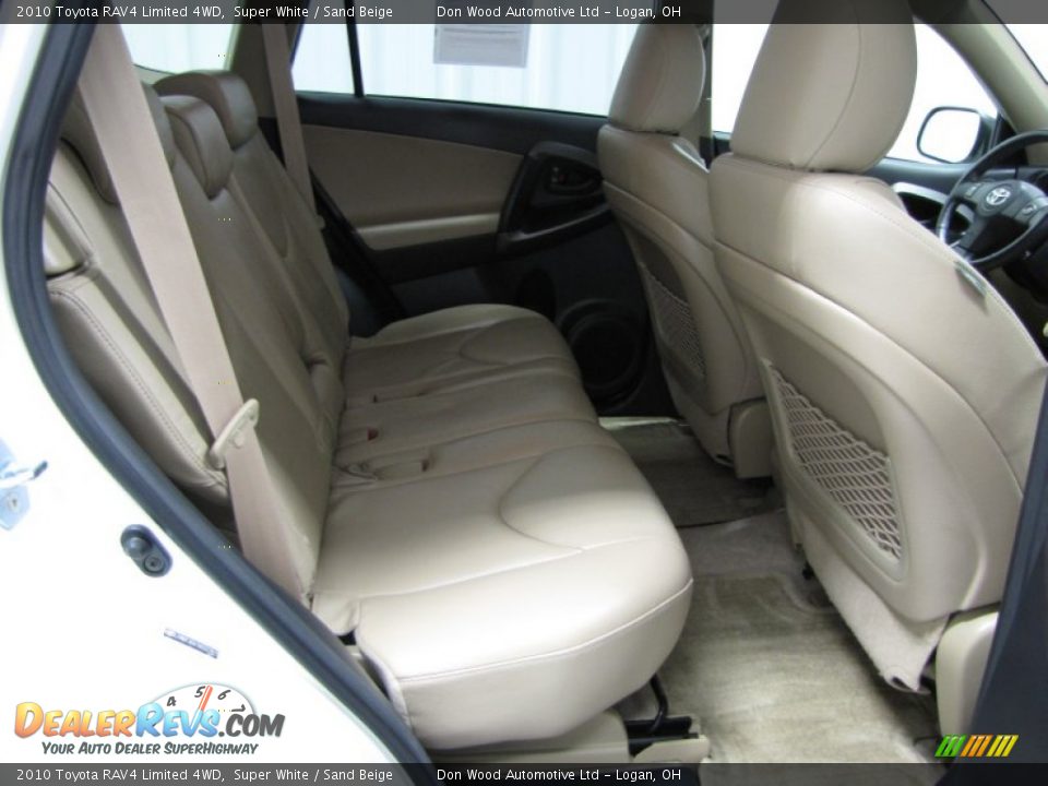 2010 Toyota RAV4 Limited 4WD Super White / Sand Beige Photo #7