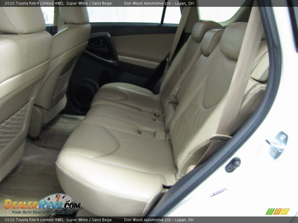 2010 Toyota RAV4 Limited 4WD Super White / Sand Beige Photo #8