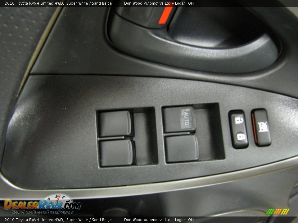 2010 Toyota RAV4 Limited 4WD Super White / Sand Beige Photo #10