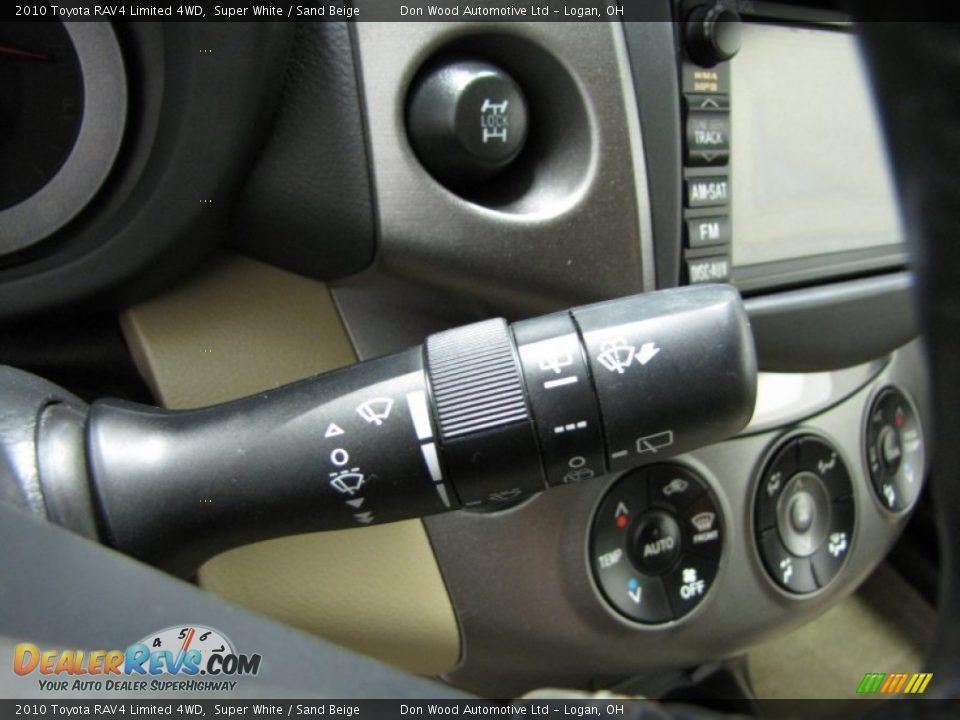 2010 Toyota RAV4 Limited 4WD Super White / Sand Beige Photo #18
