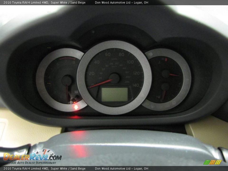 2010 Toyota RAV4 Limited 4WD Super White / Sand Beige Photo #19