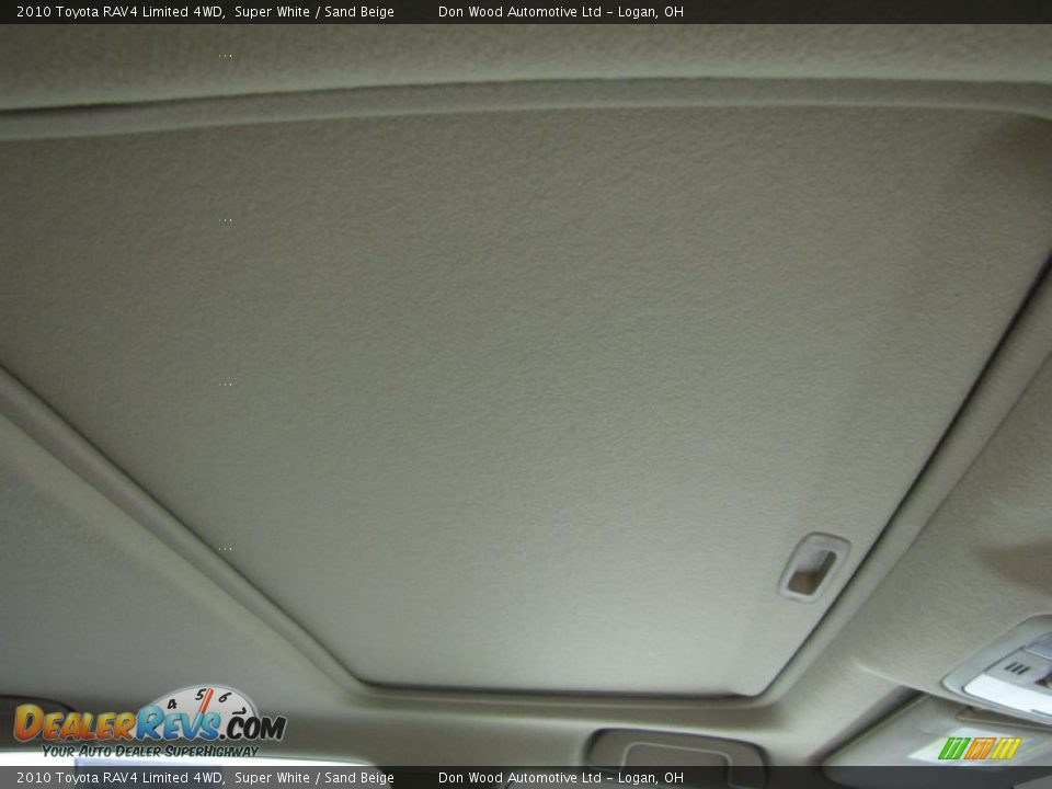 2010 Toyota RAV4 Limited 4WD Super White / Sand Beige Photo #23