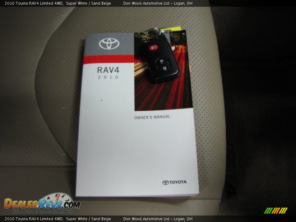 2010 Toyota RAV4 Limited 4WD Super White / Sand Beige Photo #28
