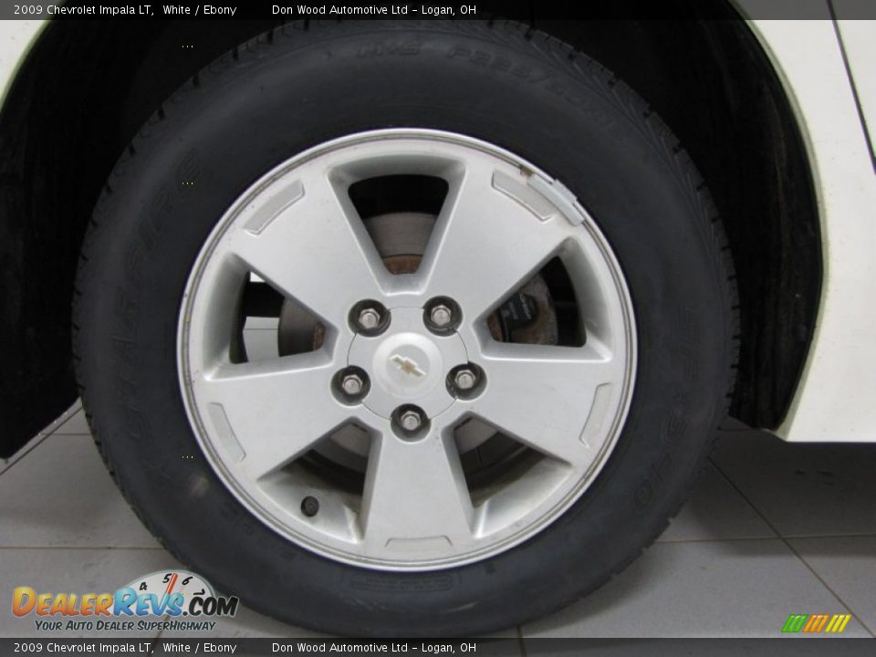 2009 Chevrolet Impala LT White / Ebony Photo #22