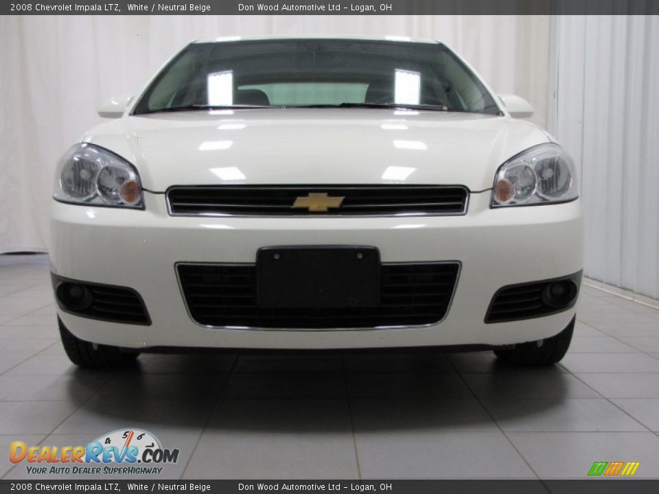 2008 Chevrolet Impala LTZ White / Neutral Beige Photo #2