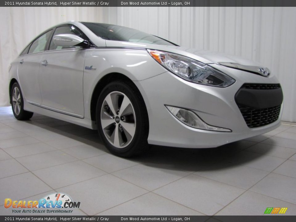 2011 Hyundai Sonata Hybrid Hyper Silver Metallic / Gray Photo #1