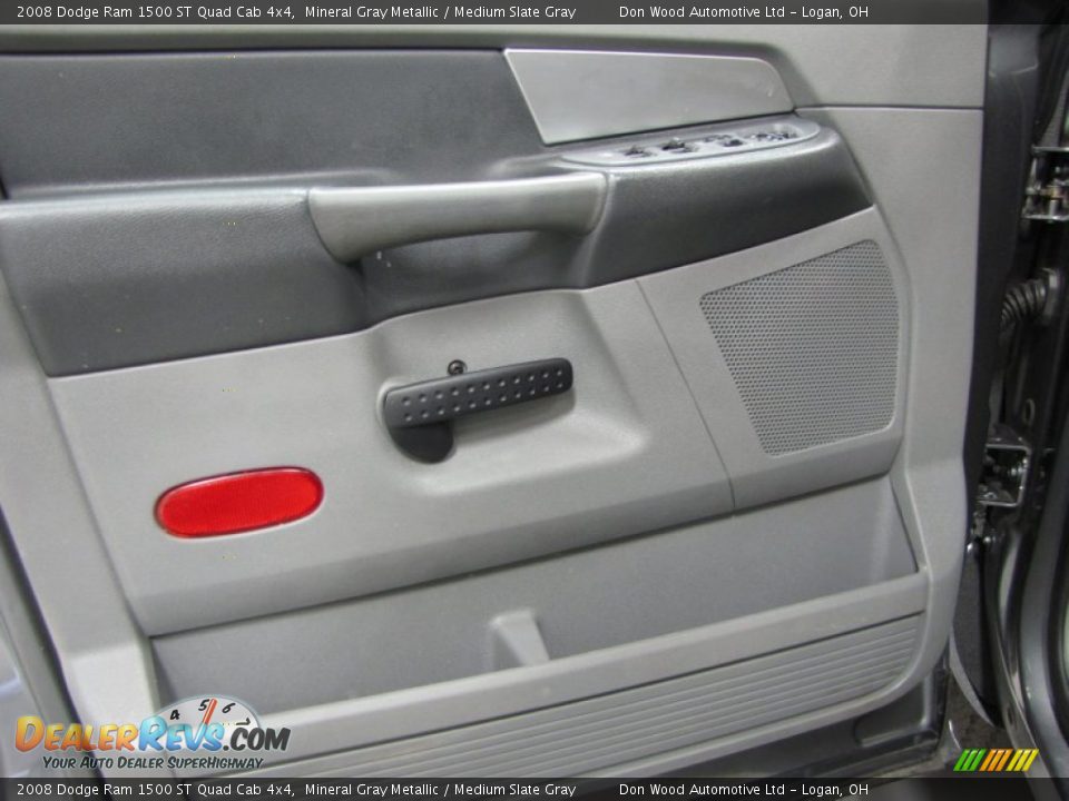 2008 Dodge Ram 1500 ST Quad Cab 4x4 Mineral Gray Metallic / Medium Slate Gray Photo #10