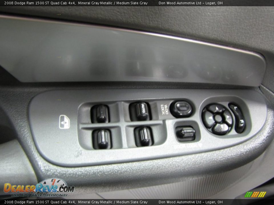 2008 Dodge Ram 1500 ST Quad Cab 4x4 Mineral Gray Metallic / Medium Slate Gray Photo #11