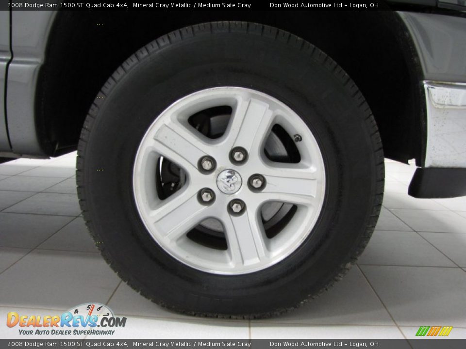 2008 Dodge Ram 1500 ST Quad Cab 4x4 Wheel Photo #22
