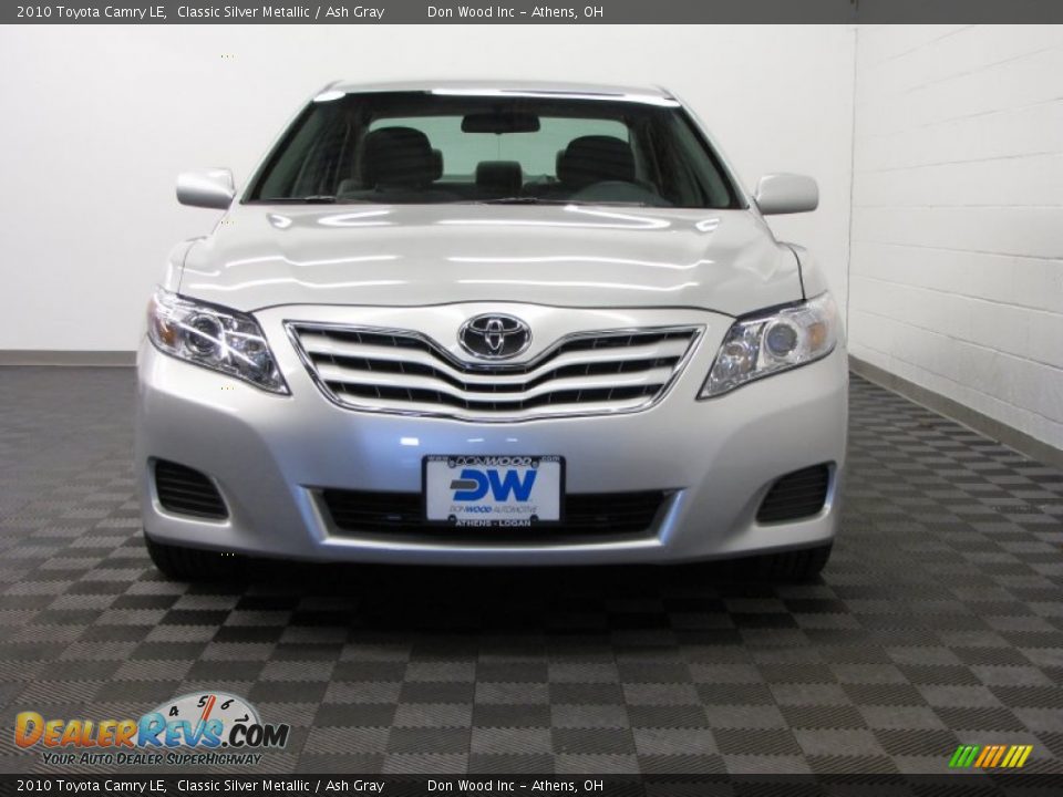 2010 Toyota Camry LE Classic Silver Metallic / Ash Gray Photo #2