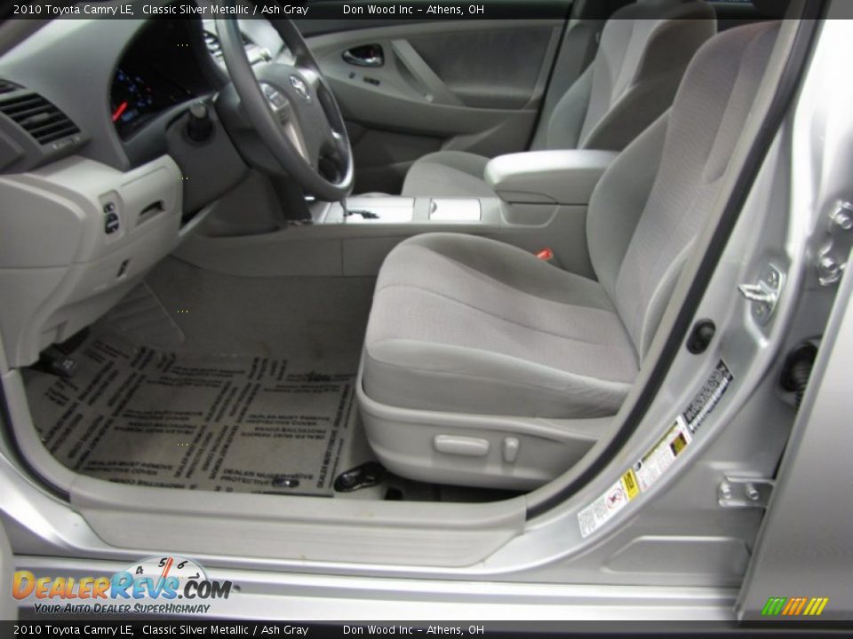 2010 Toyota Camry LE Classic Silver Metallic / Ash Gray Photo #6