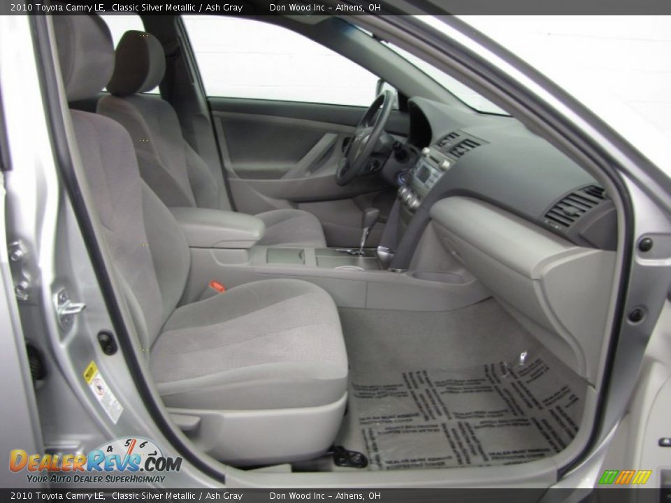 2010 Toyota Camry LE Classic Silver Metallic / Ash Gray Photo #9