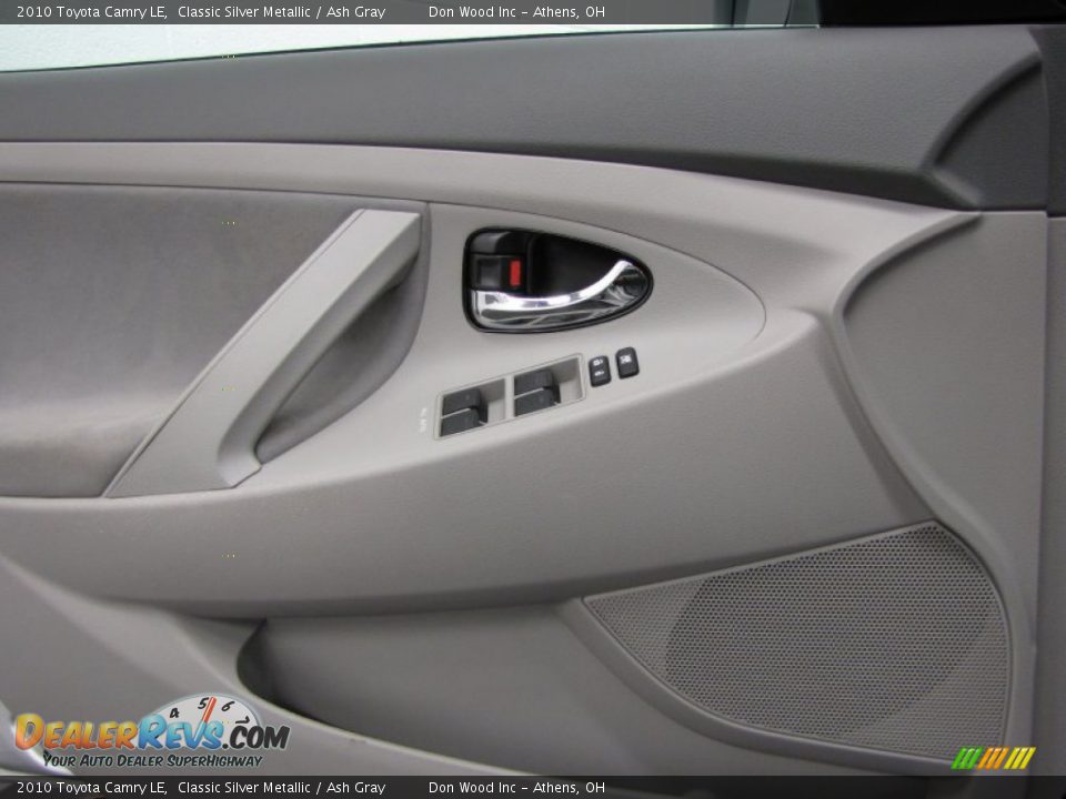 2010 Toyota Camry LE Classic Silver Metallic / Ash Gray Photo #10
