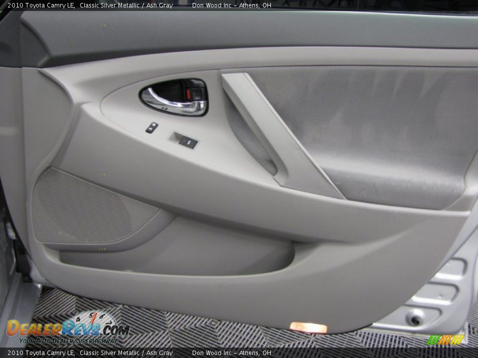 2010 Toyota Camry LE Classic Silver Metallic / Ash Gray Photo #14