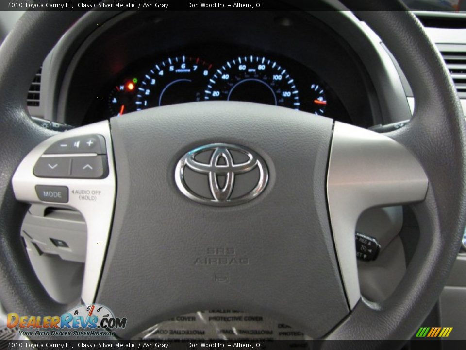 2010 Toyota Camry LE Classic Silver Metallic / Ash Gray Photo #15