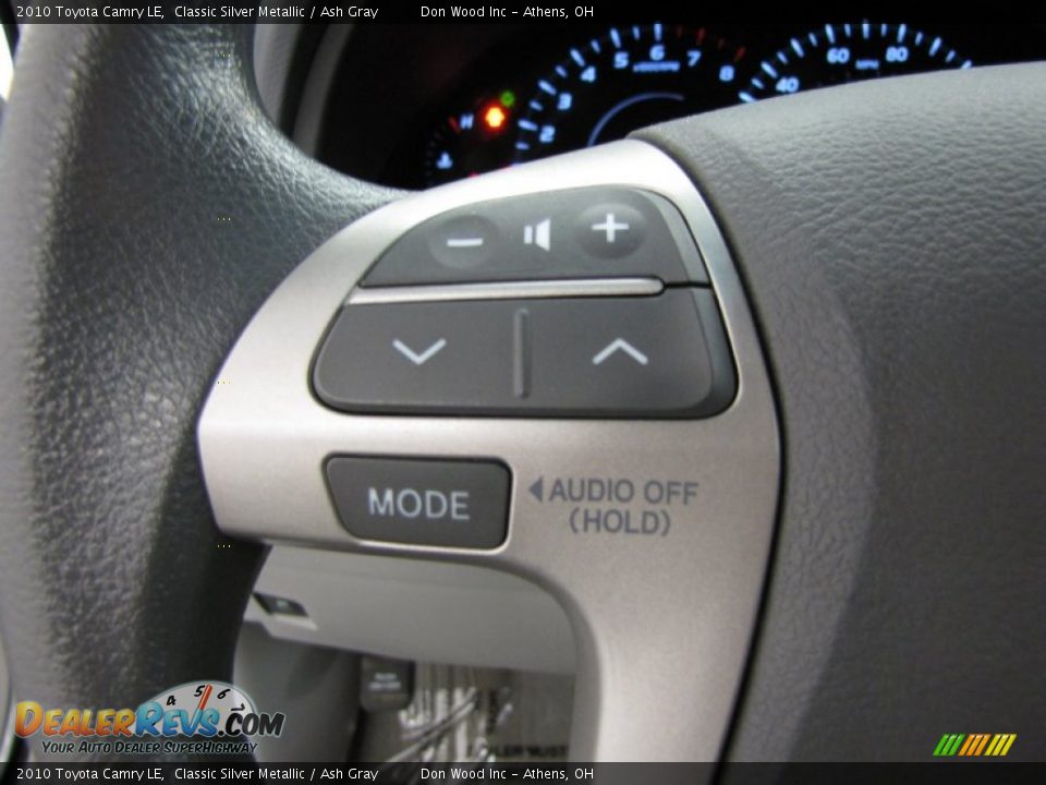 2010 Toyota Camry LE Classic Silver Metallic / Ash Gray Photo #16