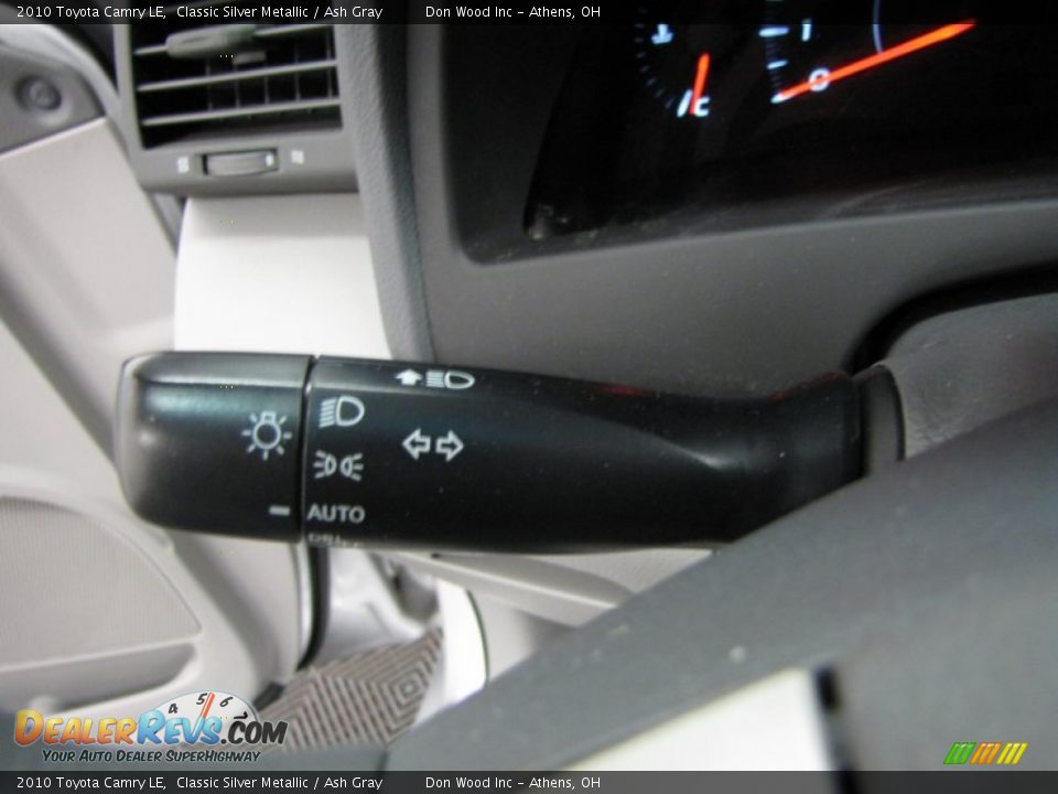 2010 Toyota Camry LE Classic Silver Metallic / Ash Gray Photo #17