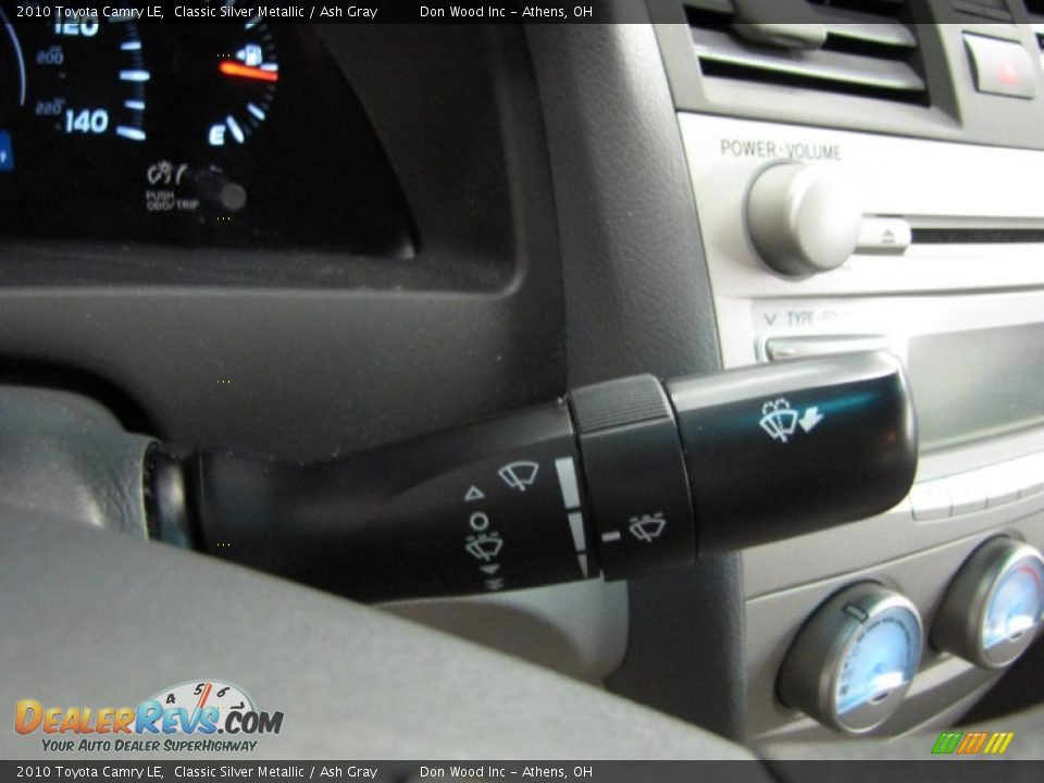 2010 Toyota Camry LE Classic Silver Metallic / Ash Gray Photo #18