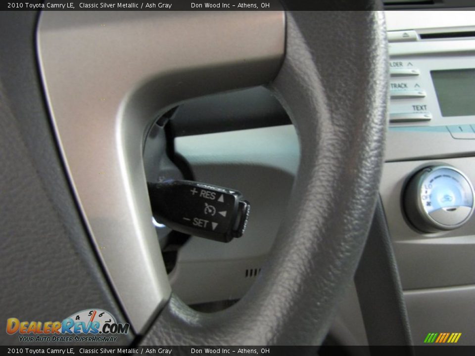 2010 Toyota Camry LE Classic Silver Metallic / Ash Gray Photo #19