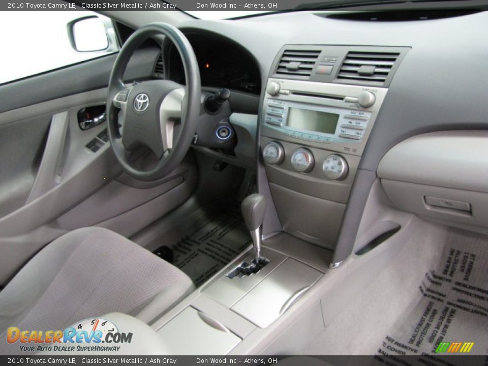 2010 Toyota Camry LE Classic Silver Metallic / Ash Gray Photo #22