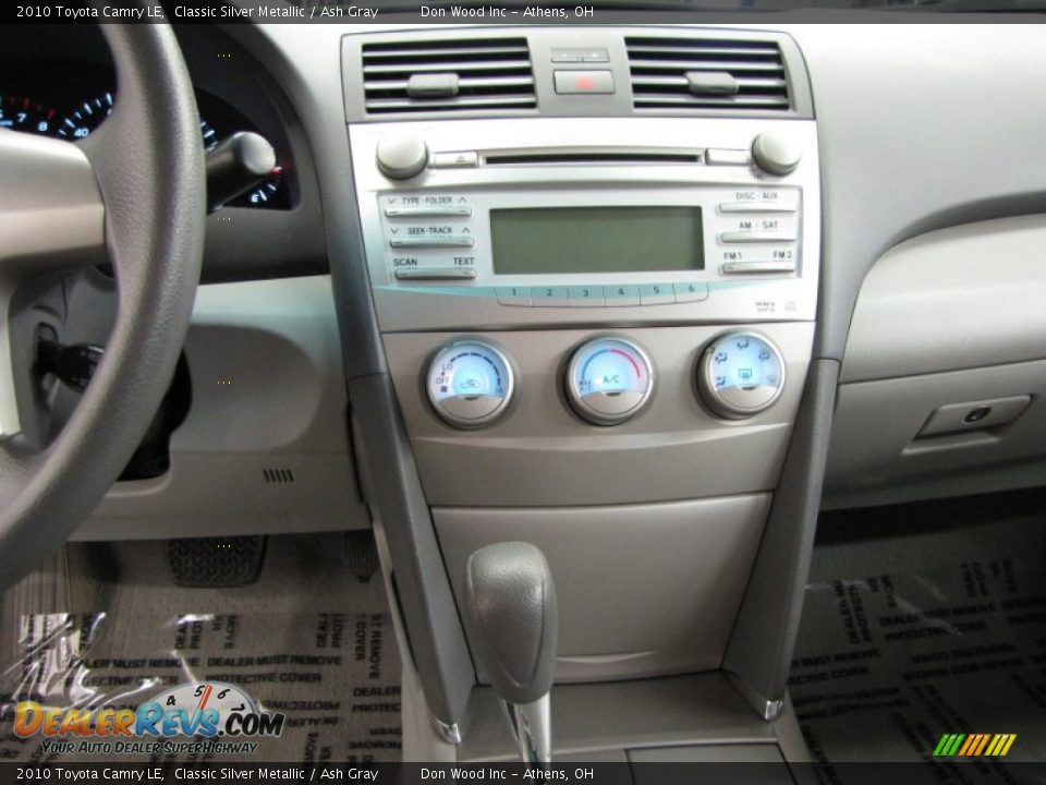 2010 Toyota Camry LE Classic Silver Metallic / Ash Gray Photo #23