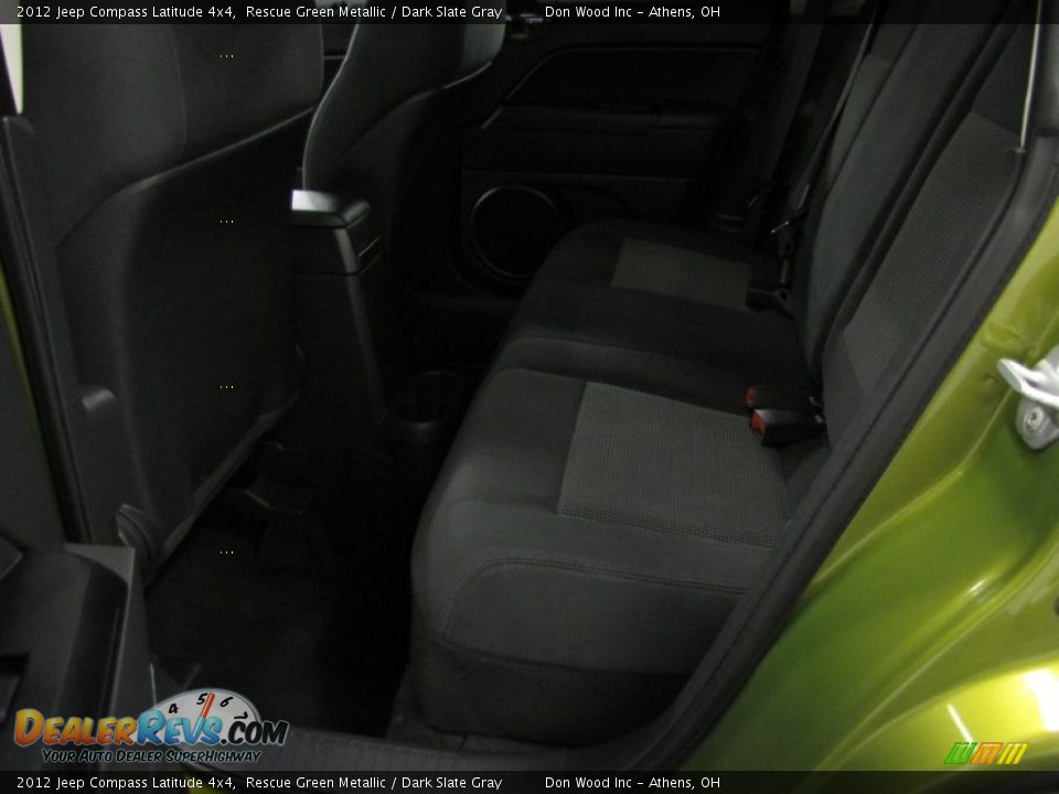 2012 Jeep Compass Latitude 4x4 Rescue Green Metallic / Dark Slate Gray Photo #7