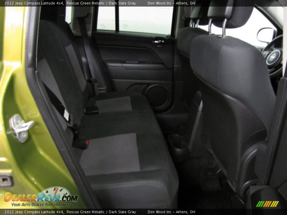 2012 Jeep Compass Latitude 4x4 Rescue Green Metallic / Dark Slate Gray Photo #8