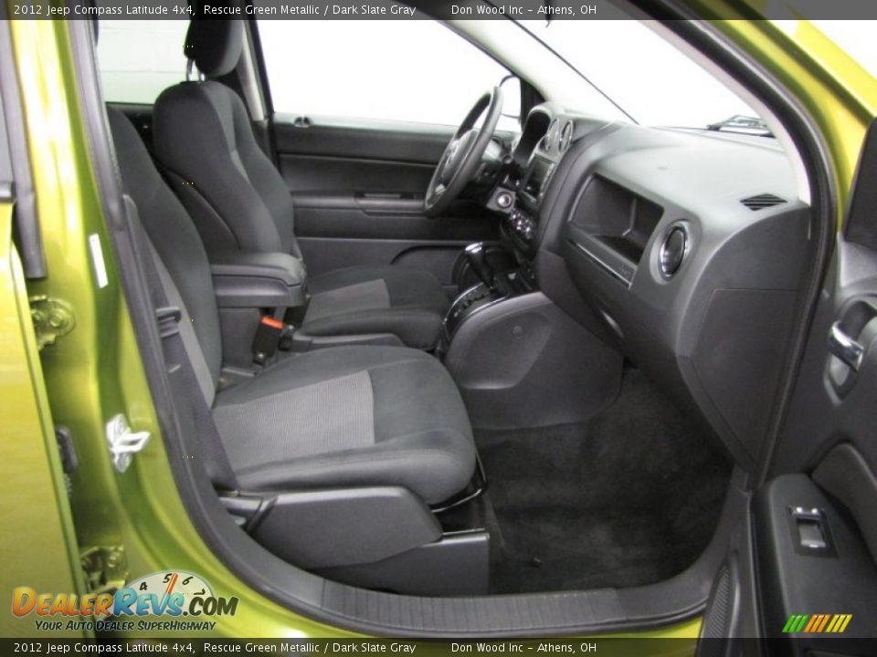 2012 Jeep Compass Latitude 4x4 Rescue Green Metallic / Dark Slate Gray Photo #9