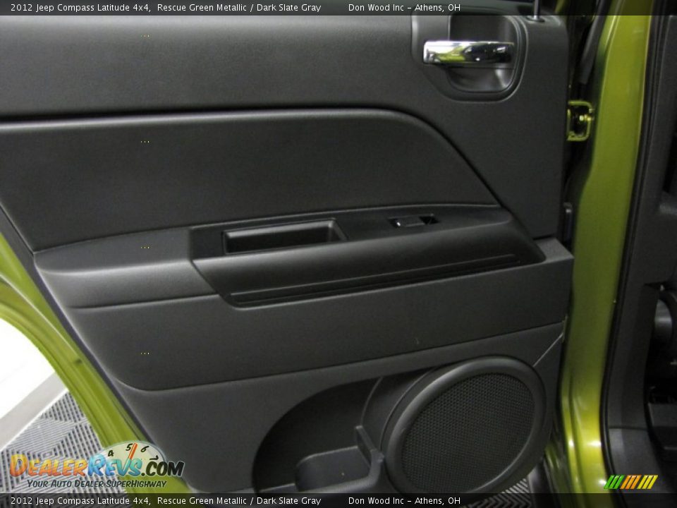 2012 Jeep Compass Latitude 4x4 Rescue Green Metallic / Dark Slate Gray Photo #12