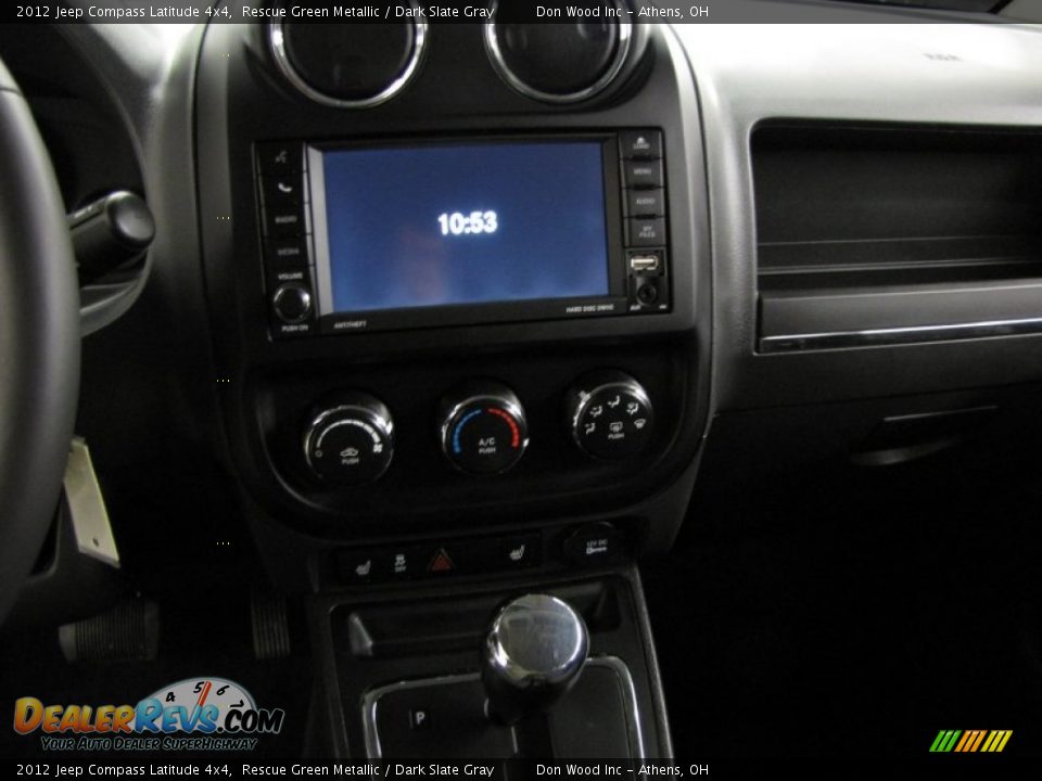 2012 Jeep Compass Latitude 4x4 Rescue Green Metallic / Dark Slate Gray Photo #23