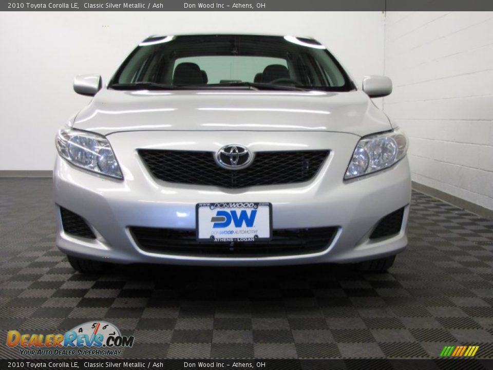 2010 Toyota Corolla LE Classic Silver Metallic / Ash Photo #2