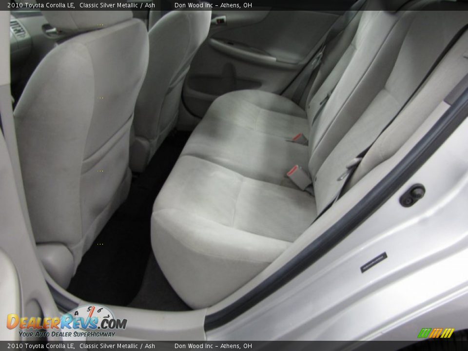 2010 Toyota Corolla LE Classic Silver Metallic / Ash Photo #7