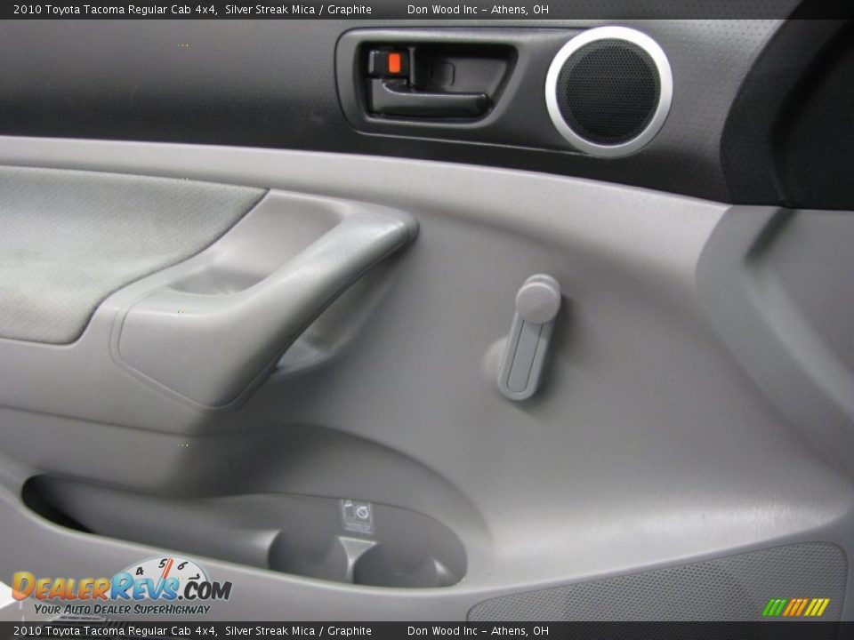 2010 Toyota Tacoma Regular Cab 4x4 Silver Streak Mica / Graphite Photo #9