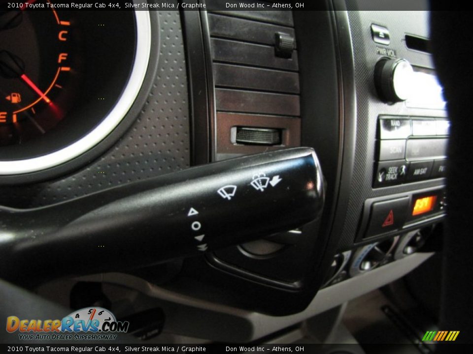 2010 Toyota Tacoma Regular Cab 4x4 Silver Streak Mica / Graphite Photo #13