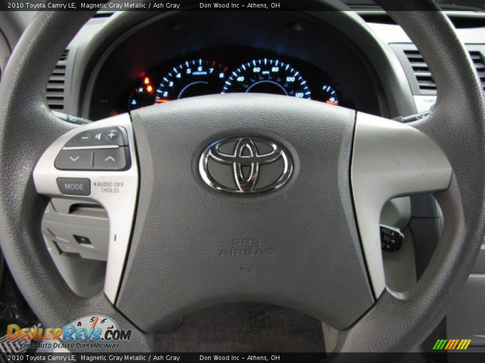 2010 Toyota Camry LE Magnetic Gray Metallic / Ash Gray Photo #15