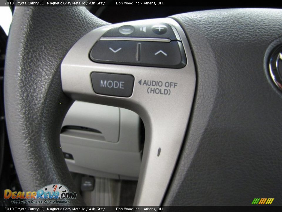 2010 Toyota Camry LE Magnetic Gray Metallic / Ash Gray Photo #16