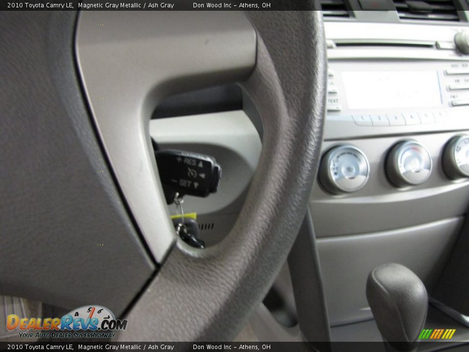 2010 Toyota Camry LE Magnetic Gray Metallic / Ash Gray Photo #19