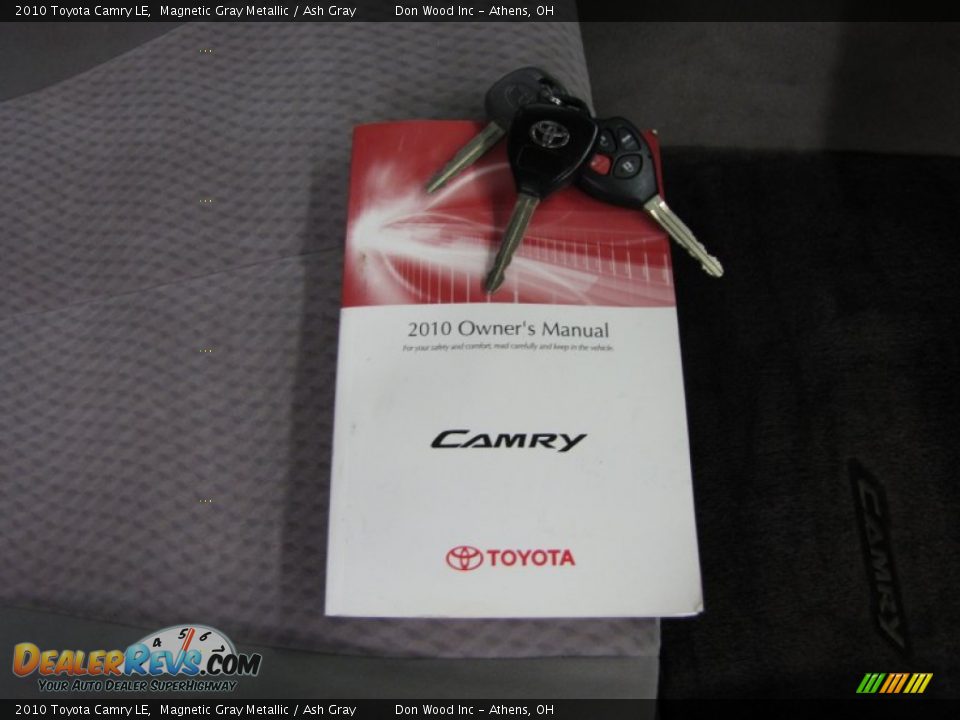 2010 Toyota Camry LE Magnetic Gray Metallic / Ash Gray Photo #28