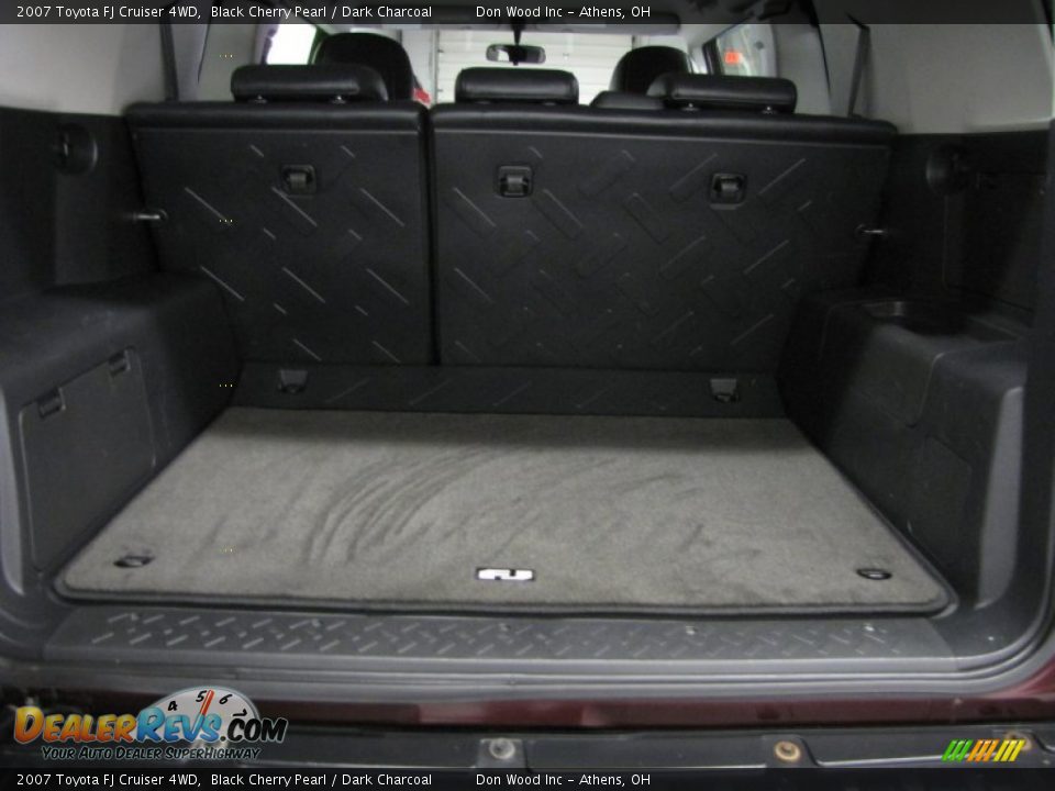 2007 Toyota FJ Cruiser 4WD Black Cherry Pearl / Dark Charcoal Photo #5