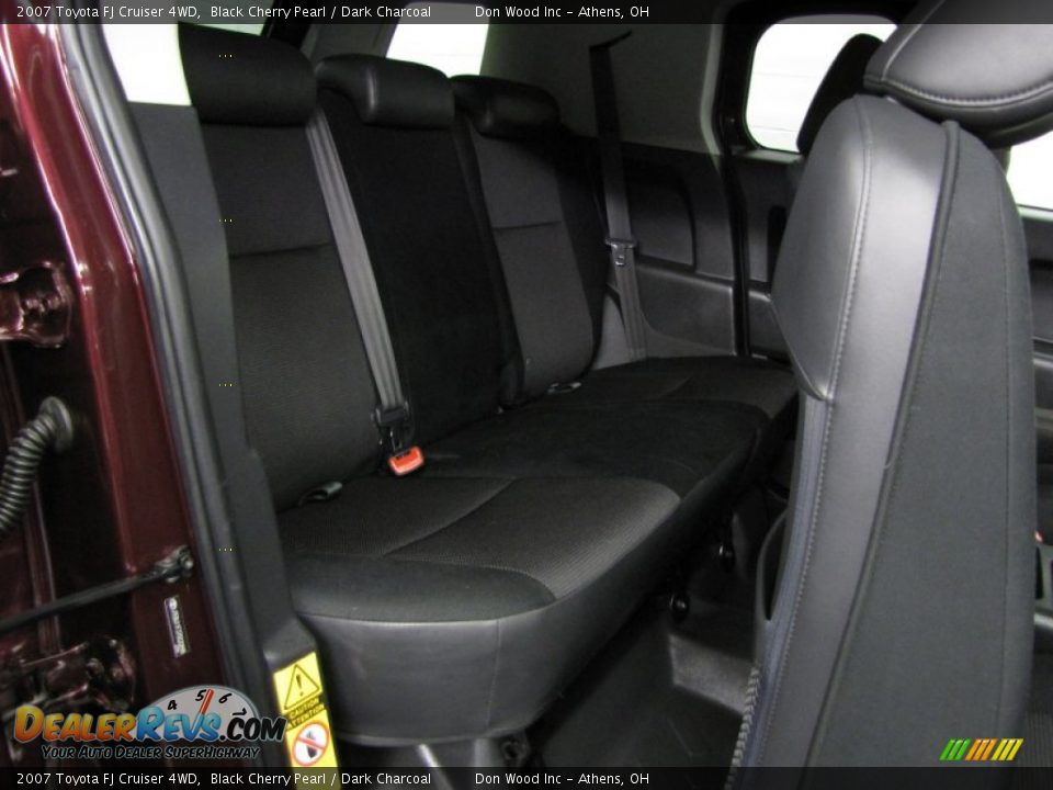 2007 Toyota FJ Cruiser 4WD Black Cherry Pearl / Dark Charcoal Photo #9