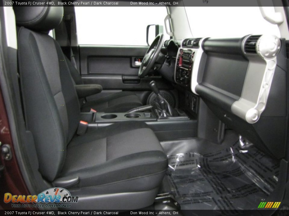 2007 Toyota FJ Cruiser 4WD Black Cherry Pearl / Dark Charcoal Photo #10