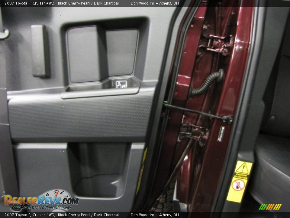 2007 Toyota FJ Cruiser 4WD Black Cherry Pearl / Dark Charcoal Photo #13