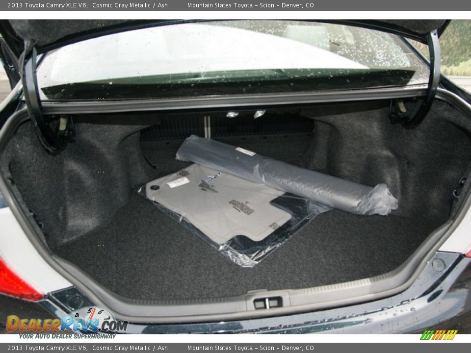 2013 Toyota Camry XLE V6 Cosmic Gray Metallic / Ash Photo #8
