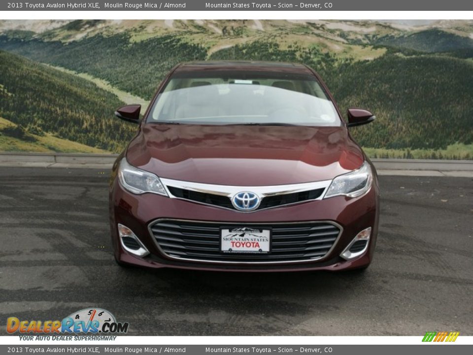 2013 Toyota Avalon Hybrid XLE Moulin Rouge Mica / Almond Photo #3