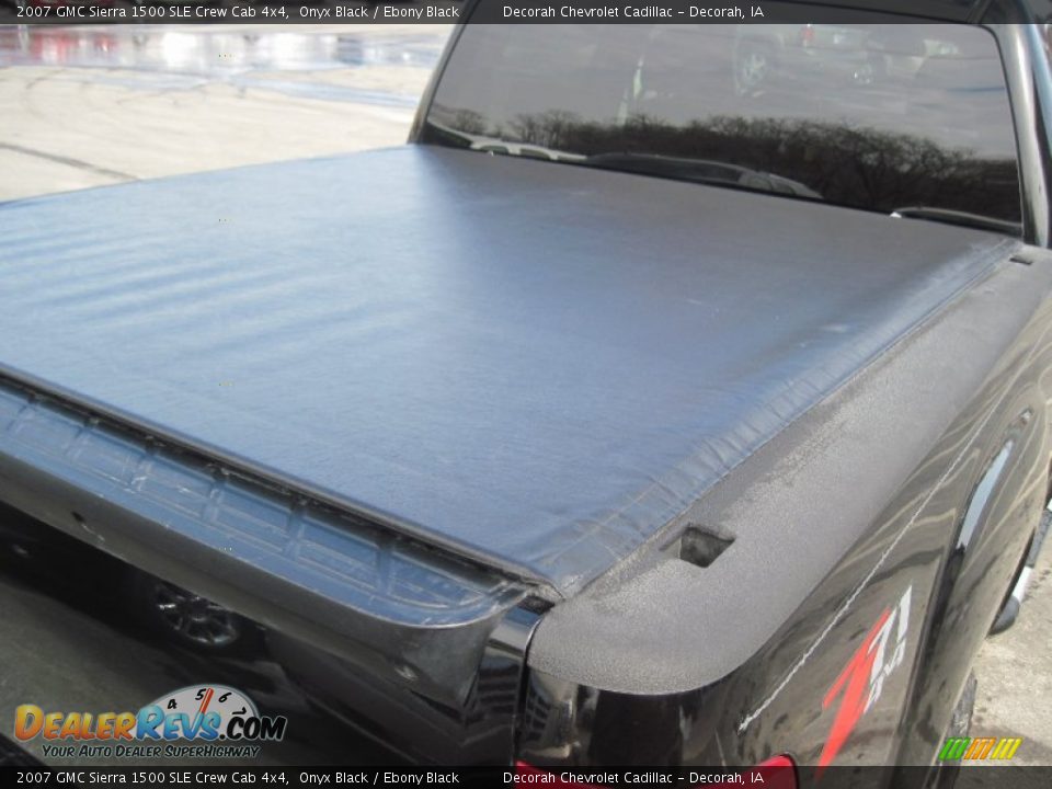 2007 GMC Sierra 1500 SLE Crew Cab 4x4 Onyx Black / Ebony Black Photo #5