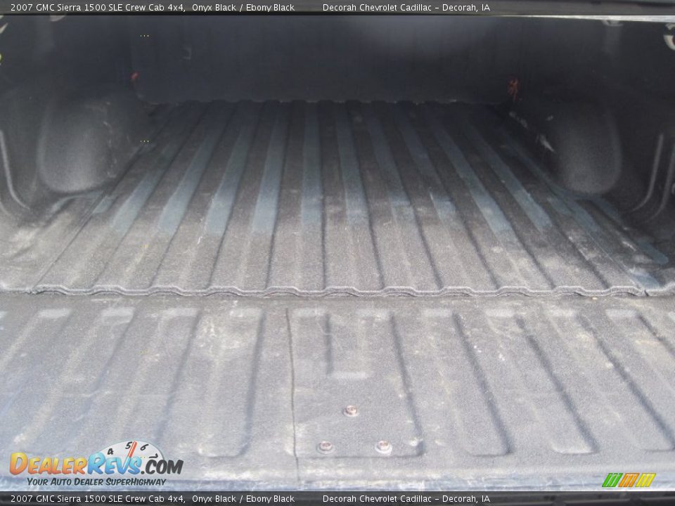 2007 GMC Sierra 1500 SLE Crew Cab 4x4 Onyx Black / Ebony Black Photo #6