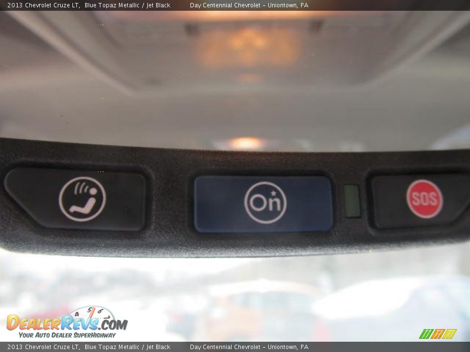 2013 Chevrolet Cruze LT Blue Topaz Metallic / Jet Black Photo #18