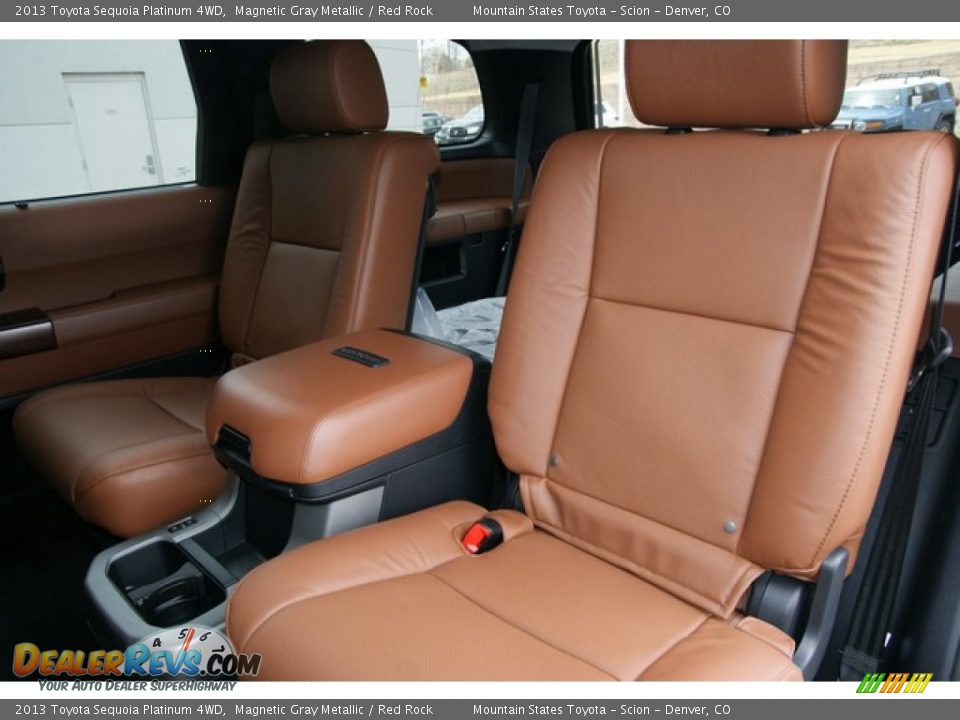 Rear Seat of 2013 Toyota Sequoia Platinum 4WD Photo #7